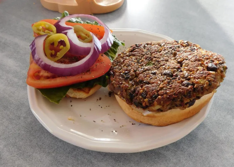 recetas Hamburguesas De Quinua Y Frijoles Negros