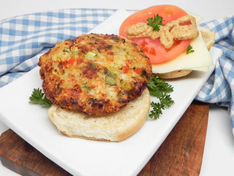 przepisy Tilapia Burgers