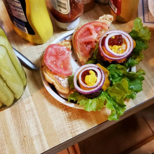 receta Hamburguesas Envueltas En Tocino