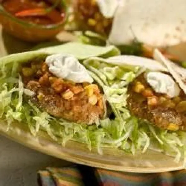 receta Hamburgers mexicains à la dinde