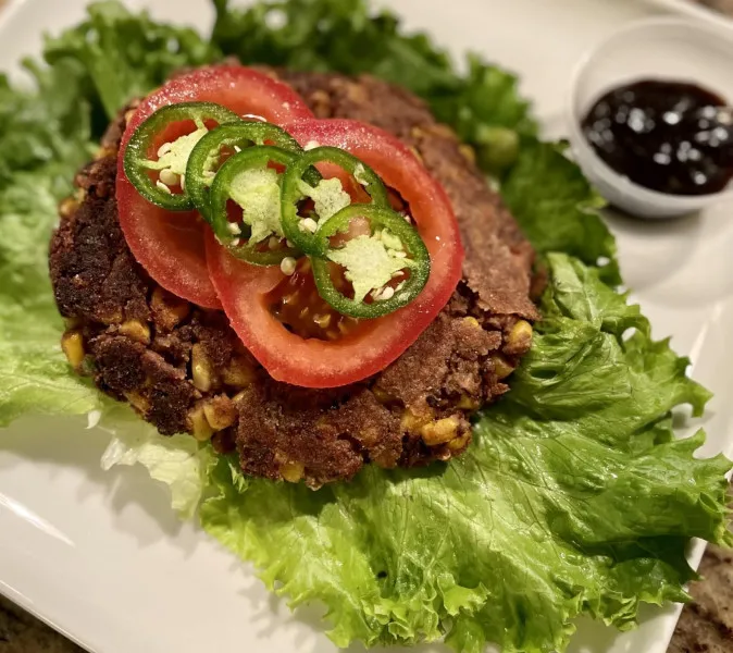 recette Burgers épicés aux haricots noirs