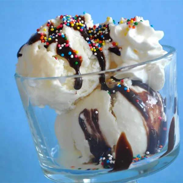 receta Helado De Cinco Ingredientes