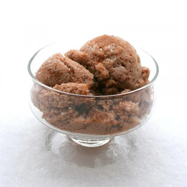 receta Helado De Nieve De Chocolate