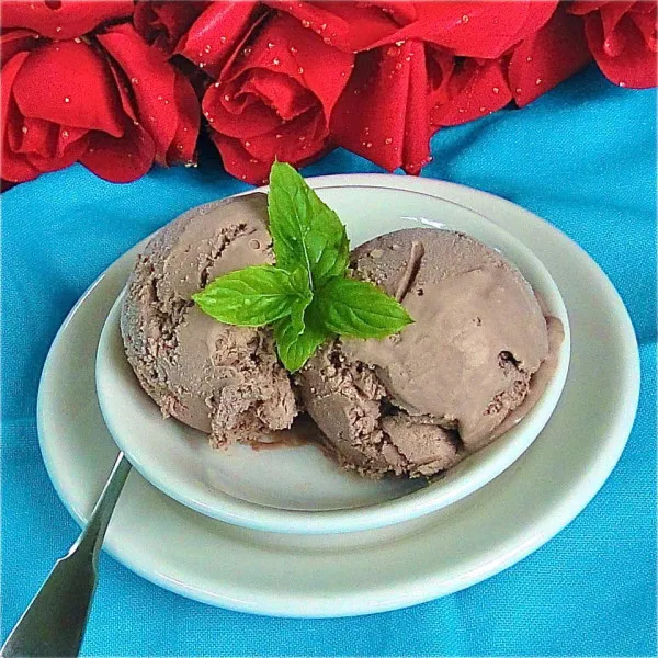 receta Helado De Sirope De Chocolate