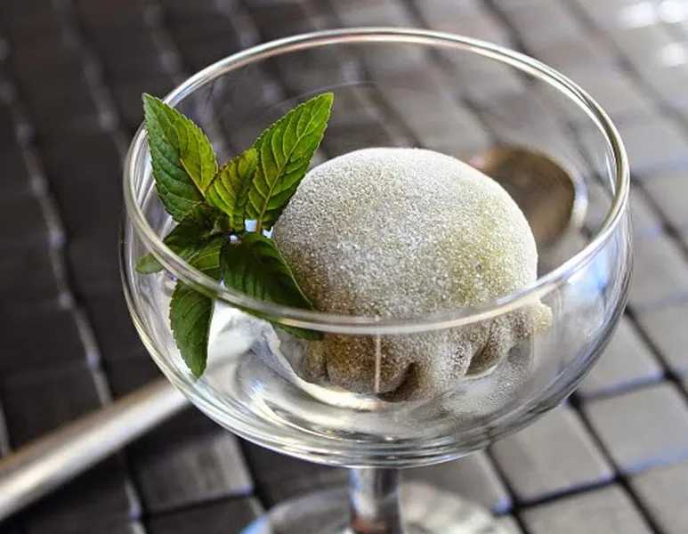 receta Crème glacée mochi au thé vert