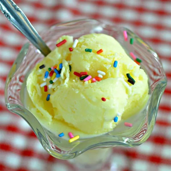 receta Helado Rápido