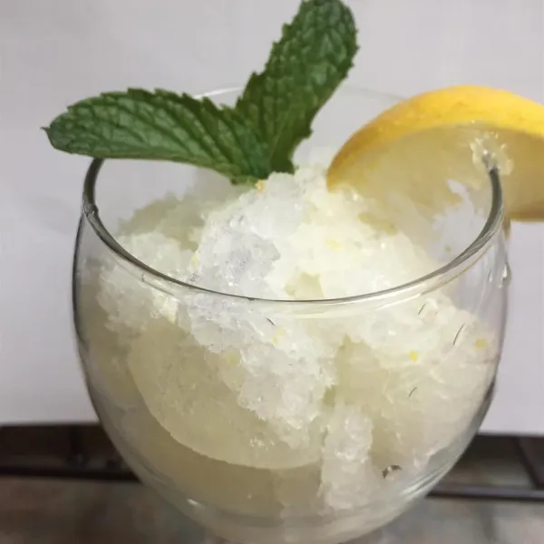 receta Italian Lemon Ice