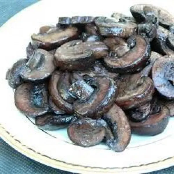 receta Hongos Glaseados Con Pinot