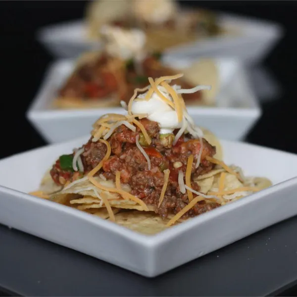 receta Nacho au bœuf épicé