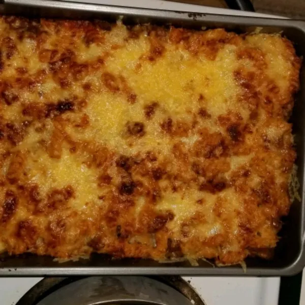 receta Rotini Pasta Bake