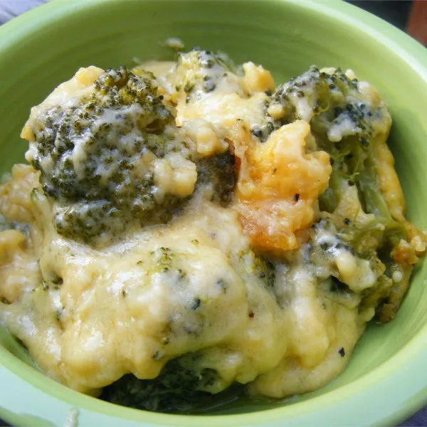 receta Cheese Bake With Broccoli