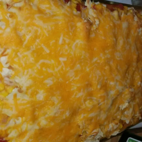 receta Tortilla Bake Chicken