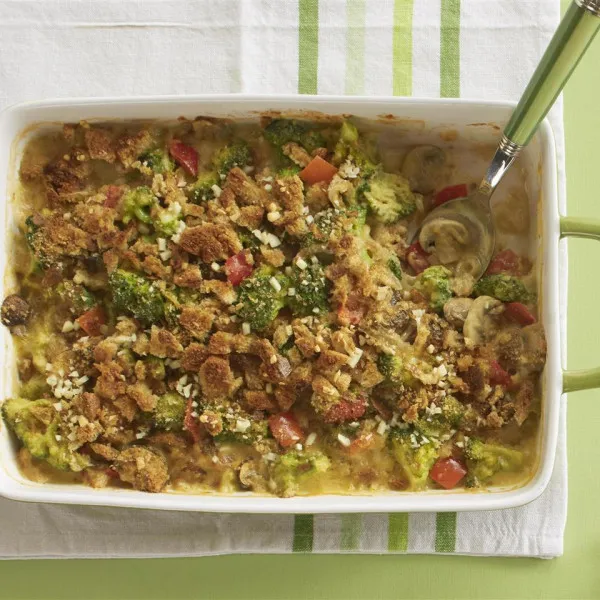 receta Bake Healthy Broccoli Cheese Bake