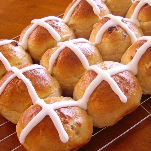 recetas Hot Cross Buns I