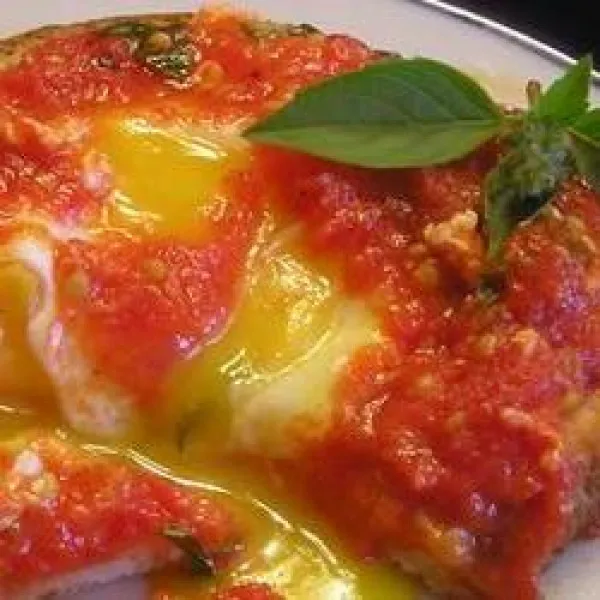 receta Mamma Rita Oeufs Et Sauce Tomate