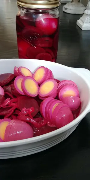 recetas Huevos De Remolacha Roja En Escabeche