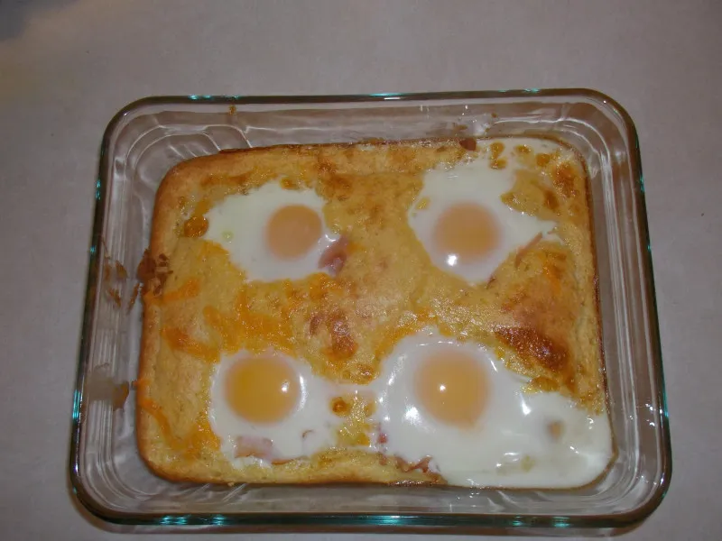 receta Eggs In Bed