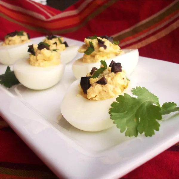 przepisy Deviled Eggs po meksykańsku