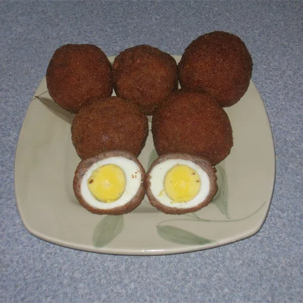 receta Huevos Escoceses