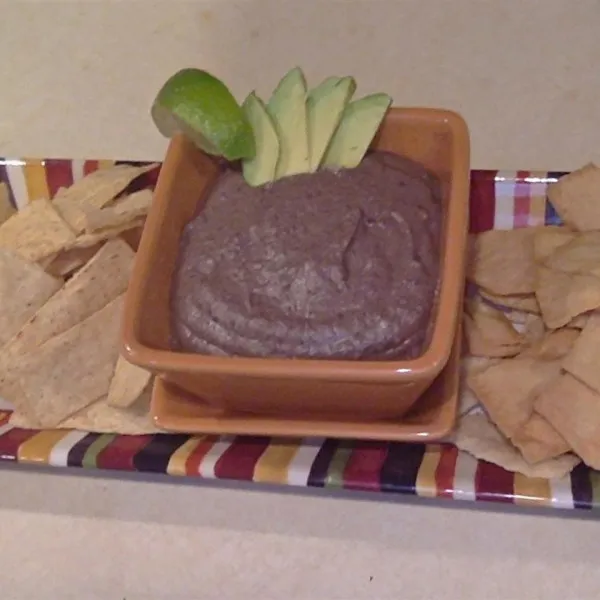 recetas Hummus De Frijoles Negros Con Aguacate