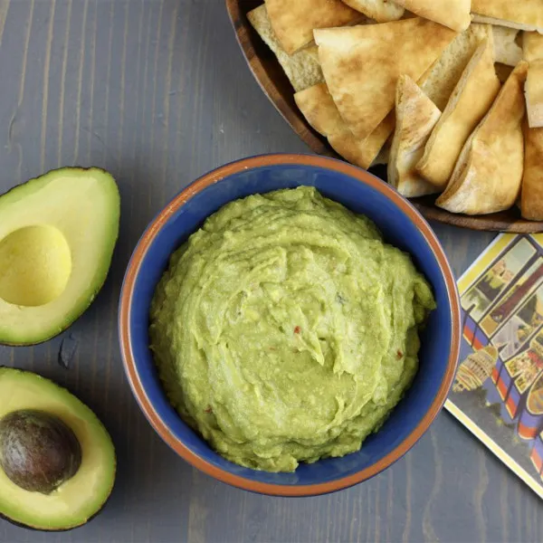 receta Houmous Guacamole de Californie