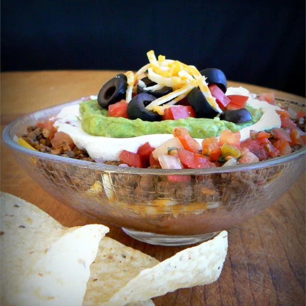 receta Seven Layer Dip Yo