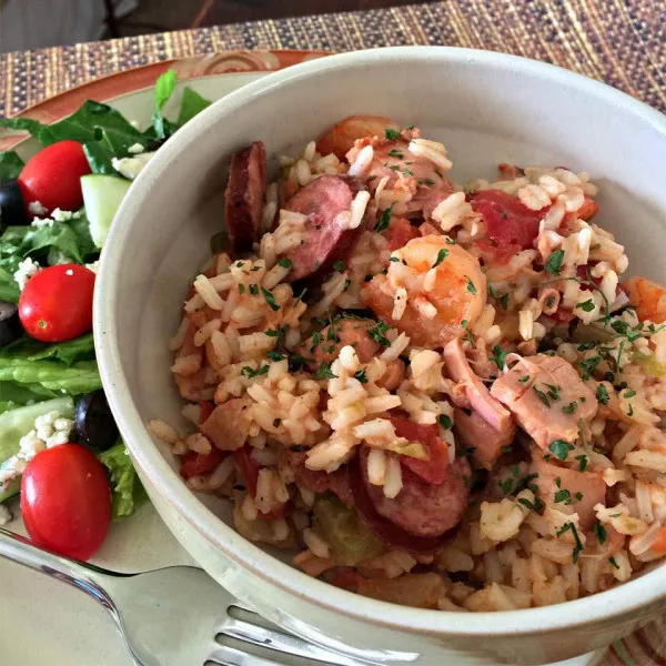 receta Jambalaya à la mijoteuse simple