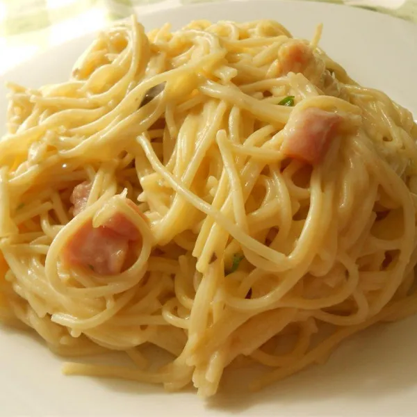 receta Jamón Tetrazzini