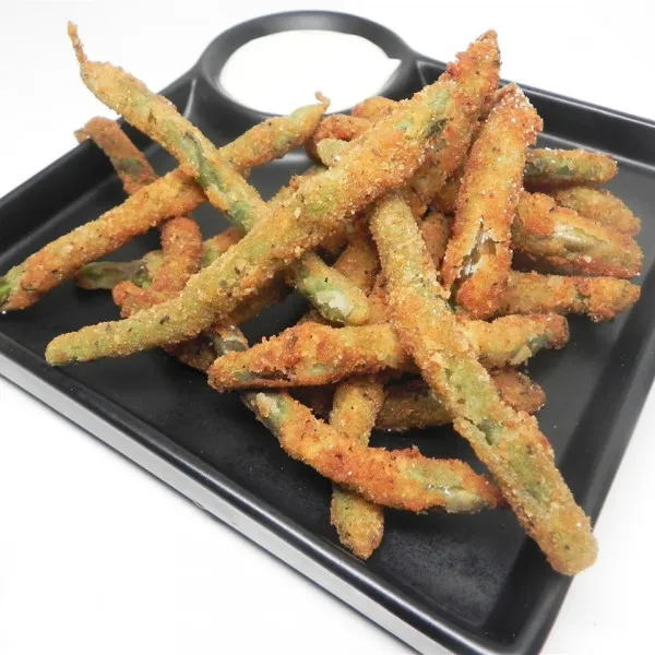 recette Haricots verts frits
