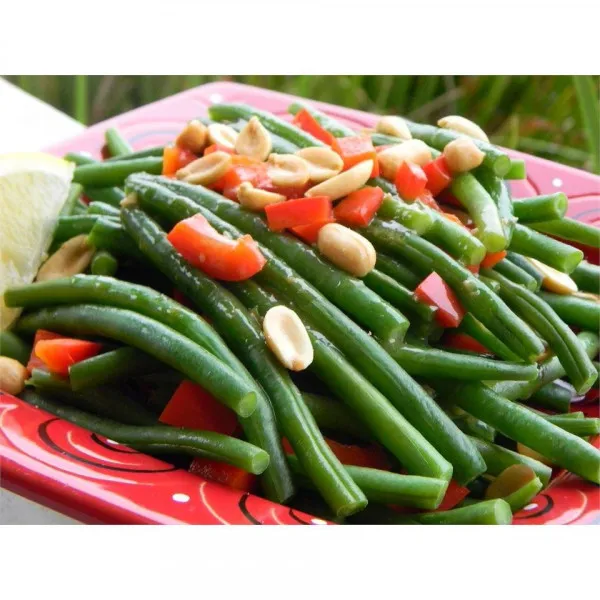 receta Haricots verts de Noël