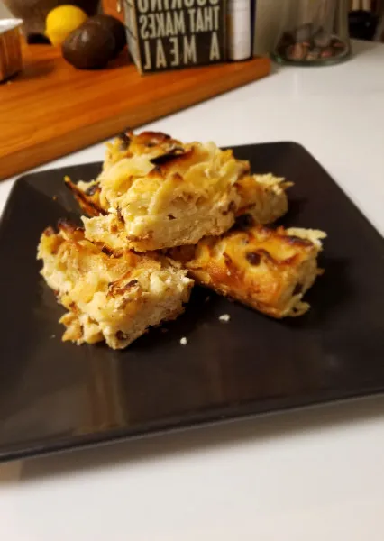 receta Kugel De Fideos Dulces Con Pasas