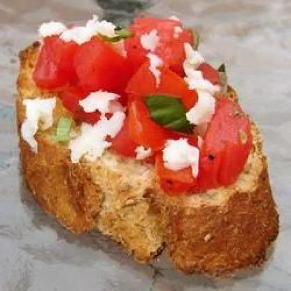 receta La Deliciosa Bruschetta De Angel