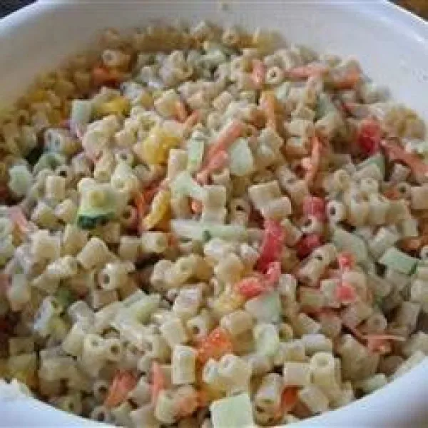 recette La meilleure salade de macaronis