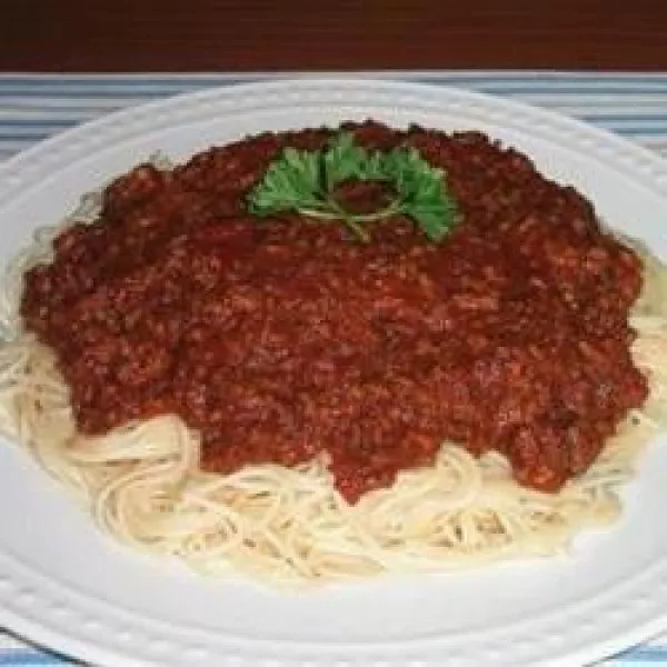 receta World's Best Spaghetti Sauce