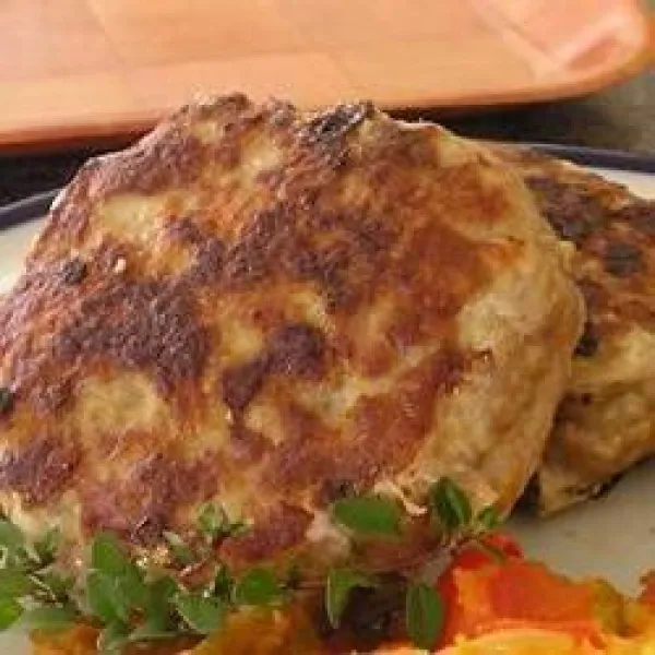 receta Délicieux burgers de dinde d'Amy