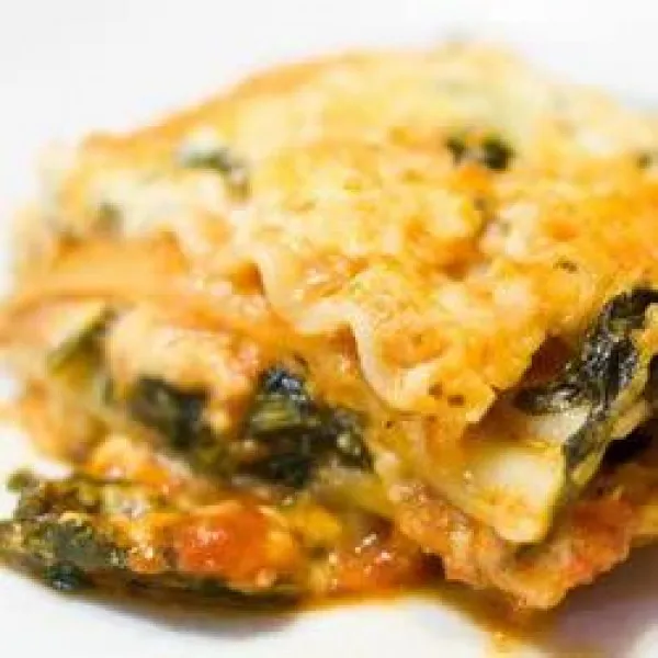 receta Lasagne aux épinards II