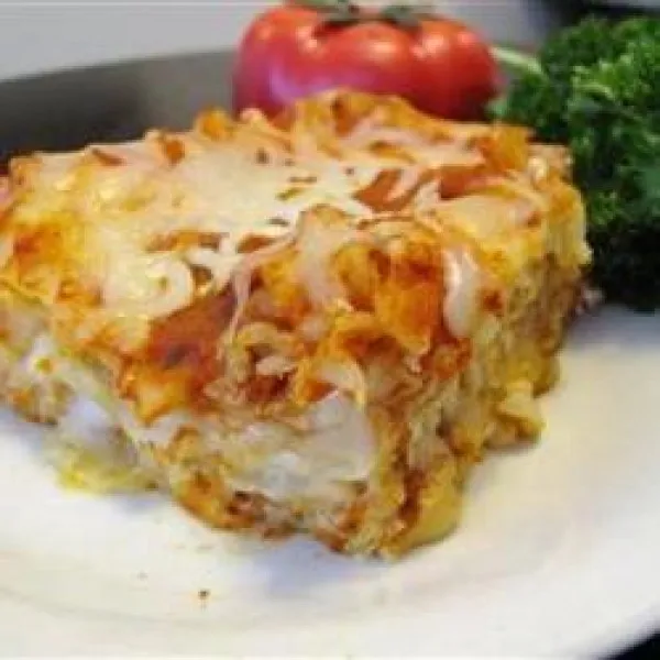 receta Lasagne au fromage