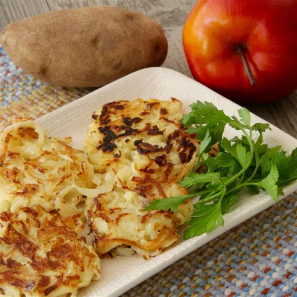 receta Latkes De Papa Y Manzana