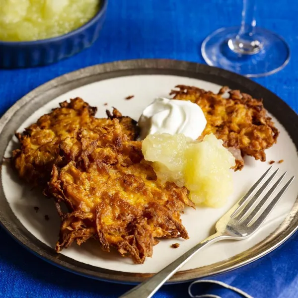 recetas Latkes De Patata Dulce De Kerry