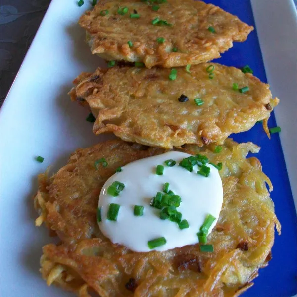 receta Latkes De Patata I