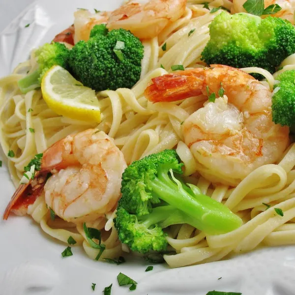 recepta Shrimp Linguini