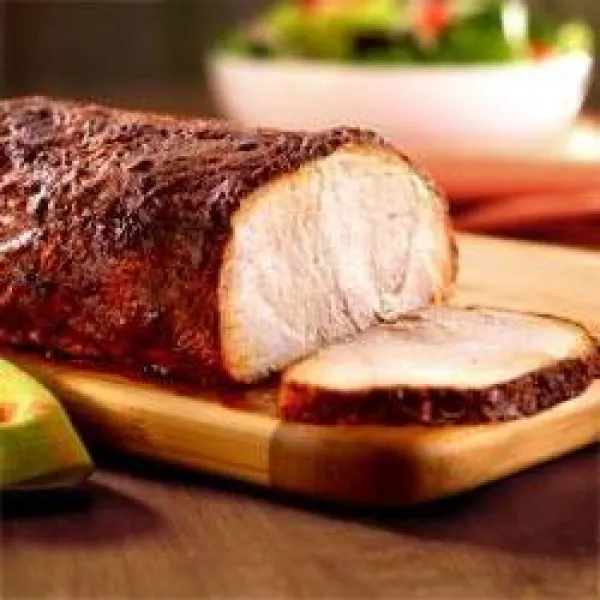 receta Longe de porc marinée rôtie