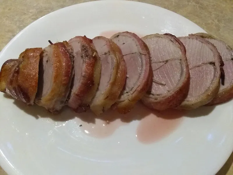 receta Filet de porc enrobé de bacon