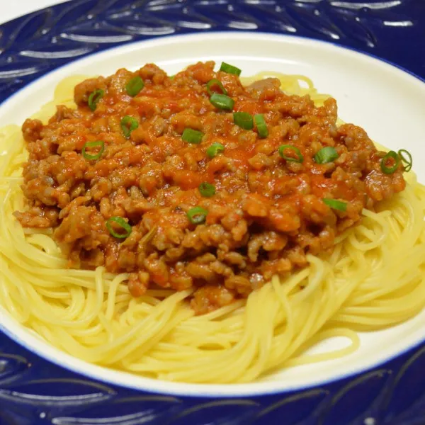 receta Spaghetti aux pommes de terre