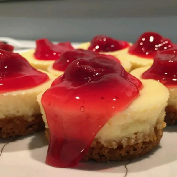 recette Les mini gâteaux au fromage