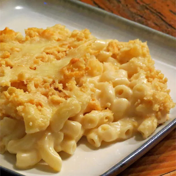 receta Macaroni au fromage du chef John