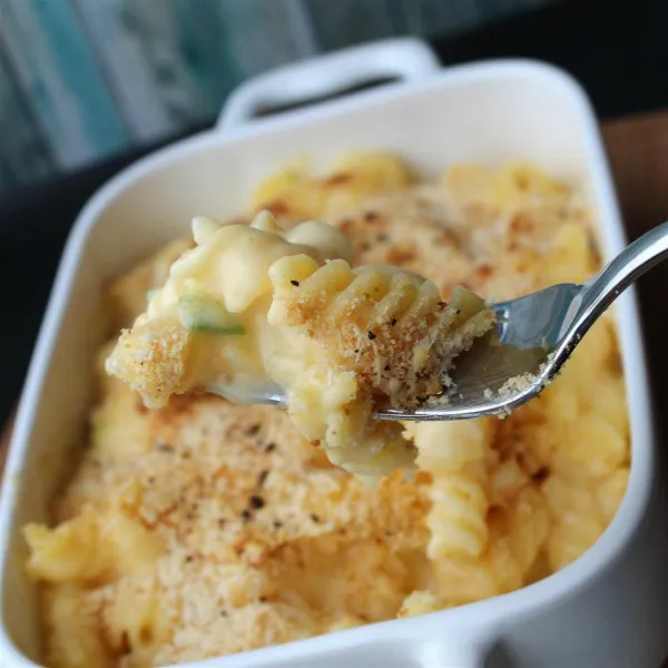 receta Macaroni au fromage sans gluten