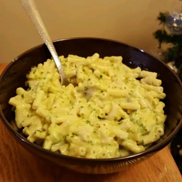 receta Avocado Macaroni & Cheese