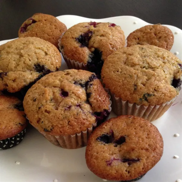 receta Blueberry Cupcakes II