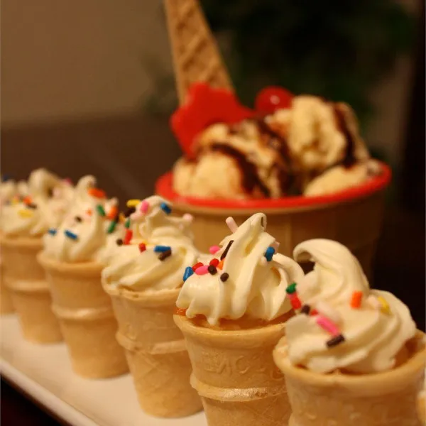 Przepis Cone Cupcakes